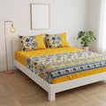 Soft Superior Cotton Printed Bedsheet – Wrinkle-Resistant & Skin-Friendly