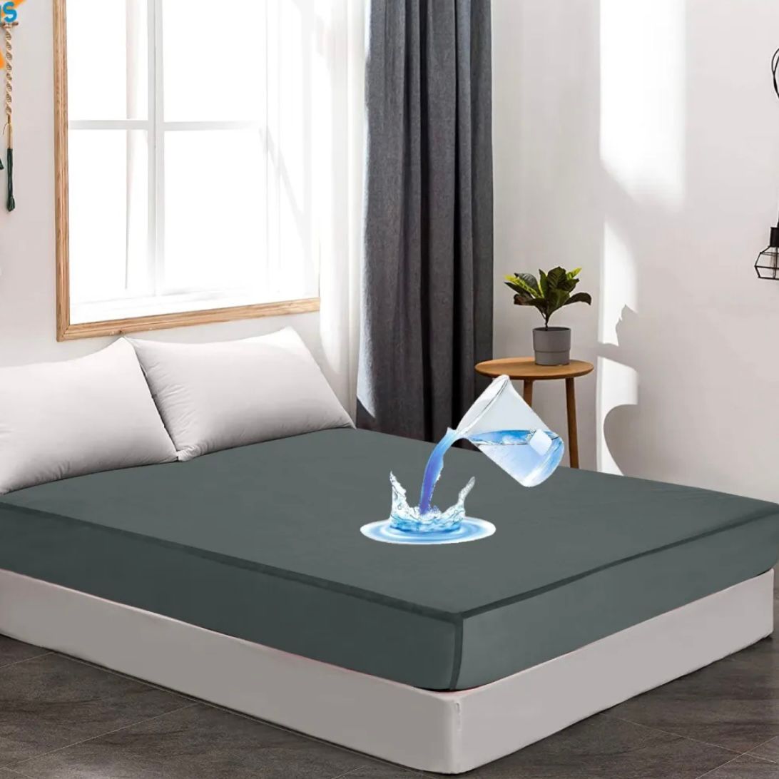 Luxury Waterproof Mattress Protector – Soft, Silent & Long-Lasting Bed Cover