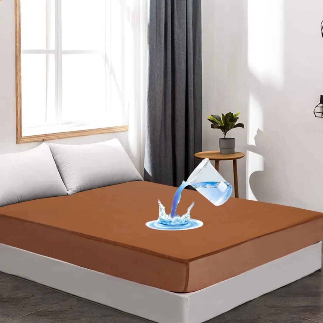 Luxury Waterproof Mattress Protector – Soft, Silent & Long-Lasting Bed Cover
