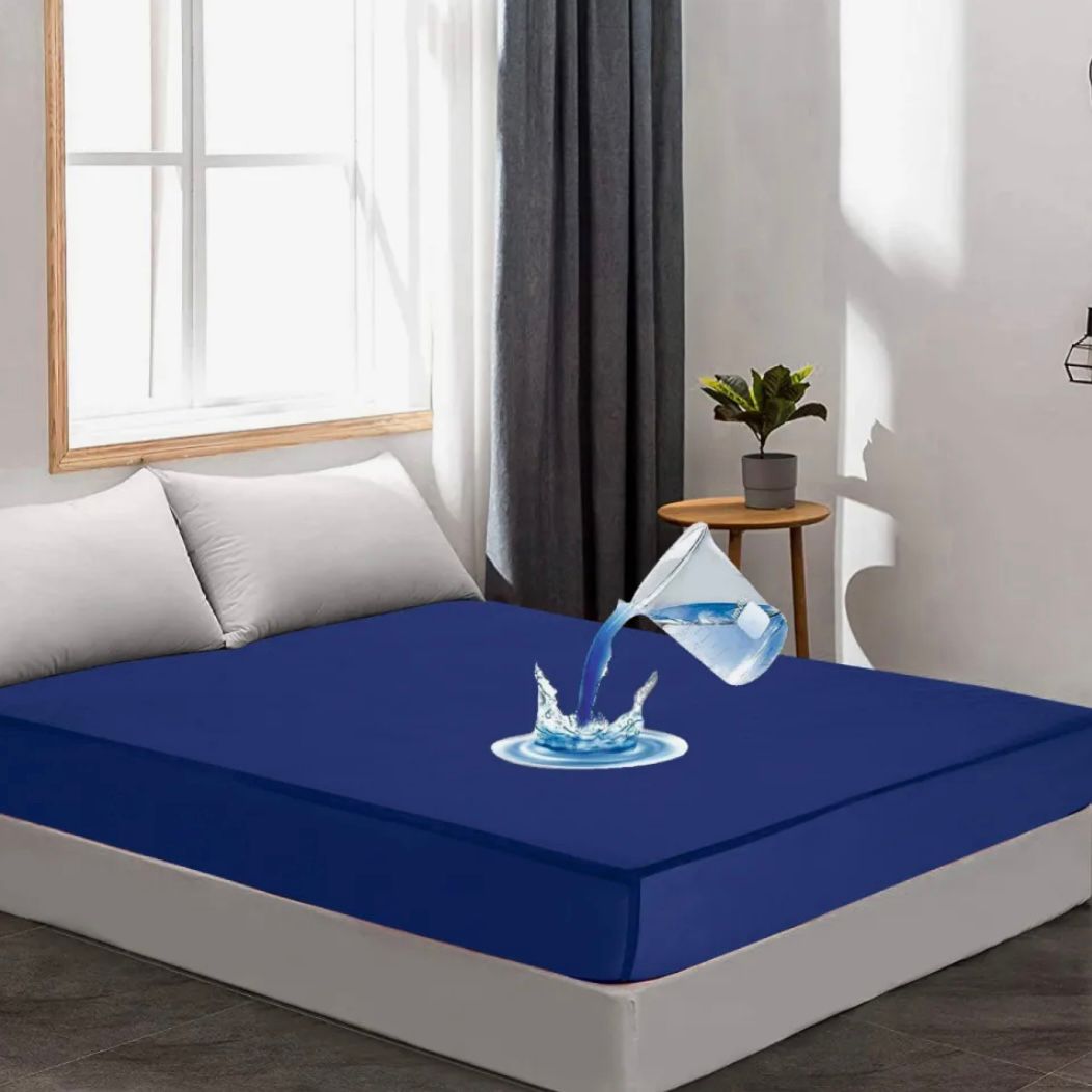 Luxury Waterproof Mattress Protector – Soft, Silent & Long-Lasting Bed Cover