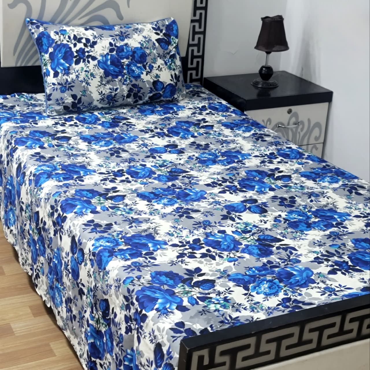 Superior Cotton Single Bedsheet Set – Soft & Breathable