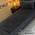 Soft Velvet Fleece Single Bedsheet – Cozy, Warm & Stylish