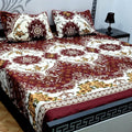 Soft Superior Cotton Printed Bedsheet – Wrinkle-Resistant & Skin-Friendly