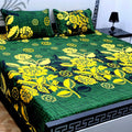 Soft Superior Cotton Printed Bedsheet – Wrinkle-Resistant & Skin-Friendly
