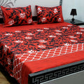 Soft Superior Cotton Printed Bedsheet – Wrinkle-Resistant & Skin-Friendly