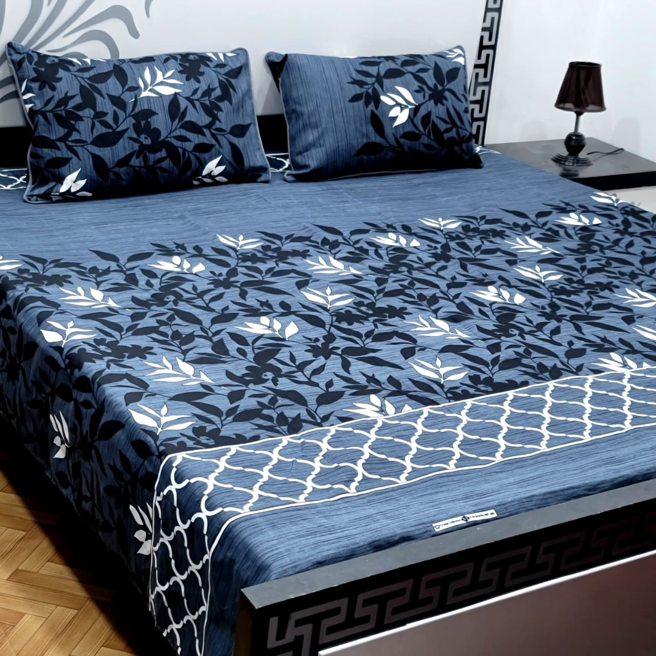 Soft Superior Cotton Printed Bedsheet – Wrinkle-Resistant & Skin-Friendly