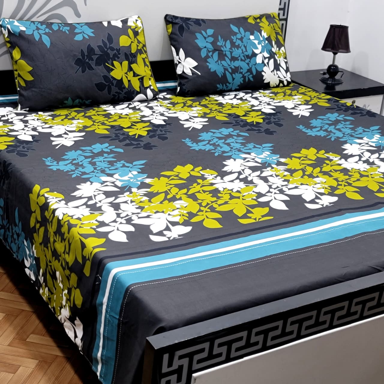 Soft Superior Cotton Printed Bedsheet – Wrinkle-Resistant & Skin-Friendly