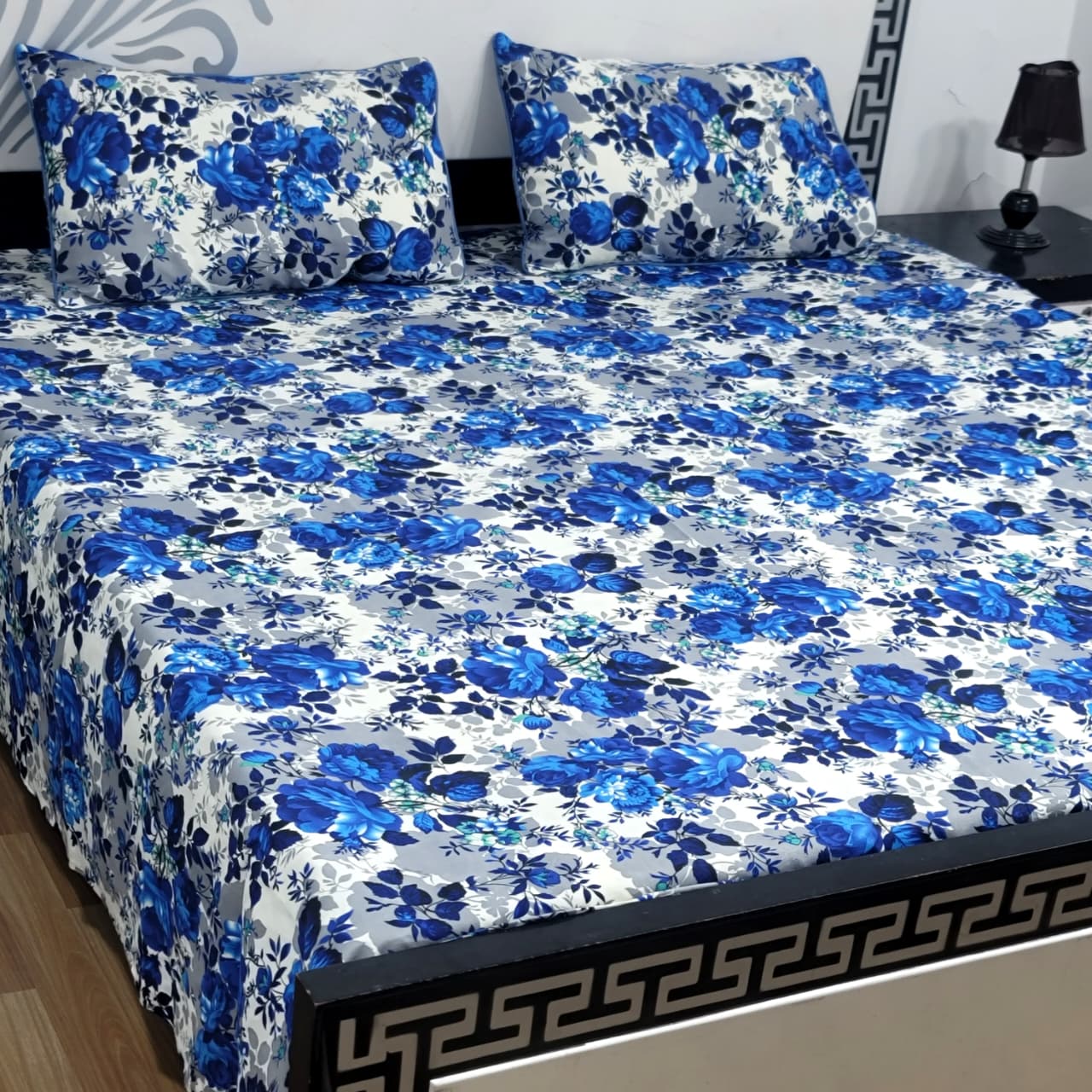 Soft Superior Cotton Printed Bedsheet – Wrinkle-Resistant & Skin-Friendly