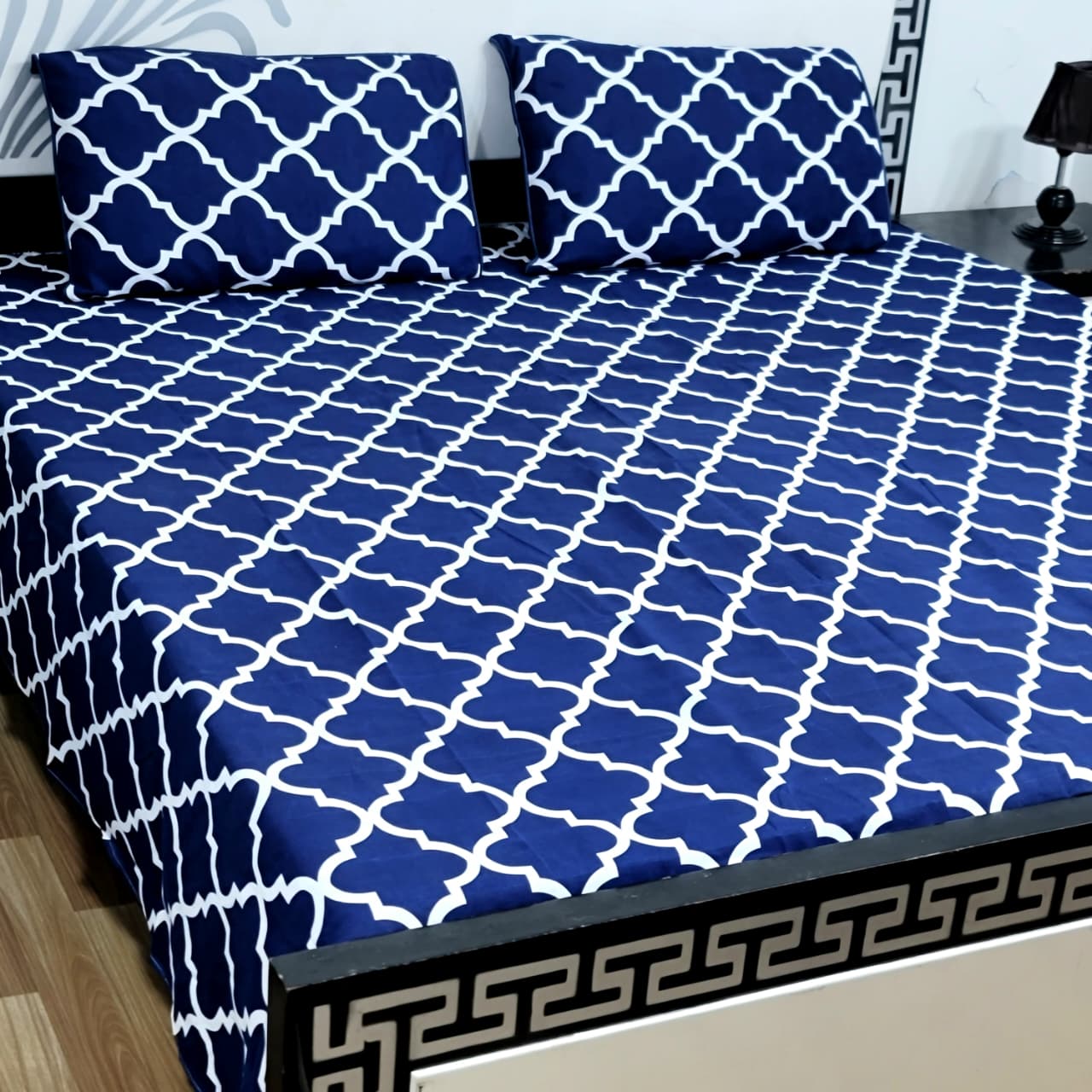 Soft Superior Cotton Printed Bedsheet – Wrinkle-Resistant & Skin-Friendly