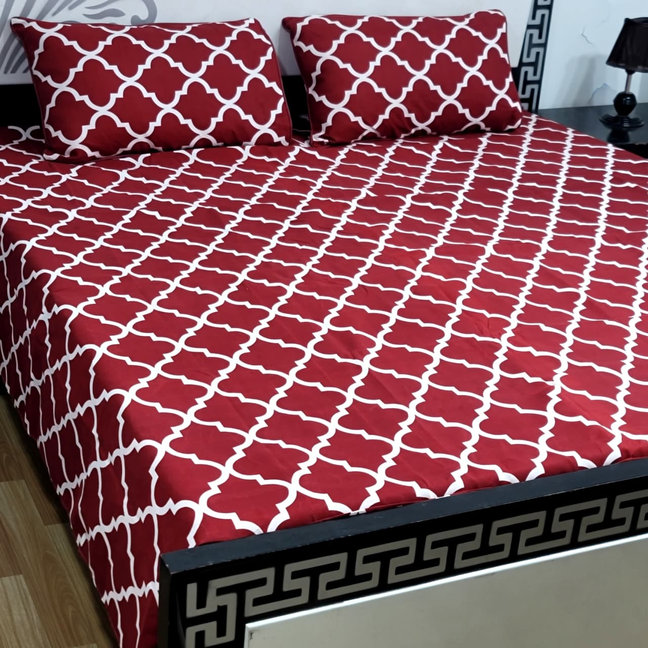 Soft Superior Cotton Printed Bedsheet – Wrinkle-Resistant & Skin-Friendly
