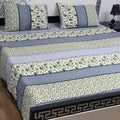 Soft Superior Cotton Printed Bedsheet – Wrinkle-Resistant & Skin-Friendly