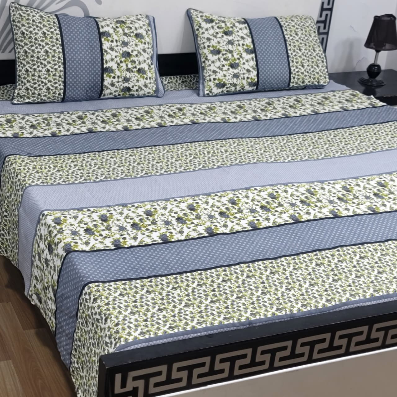 Soft Superior Cotton Printed Bedsheet – Wrinkle-Resistant & Skin-Friendly