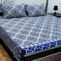 Soft Superior Cotton Printed Bedsheet – Wrinkle-Resistant & Skin-Friendly