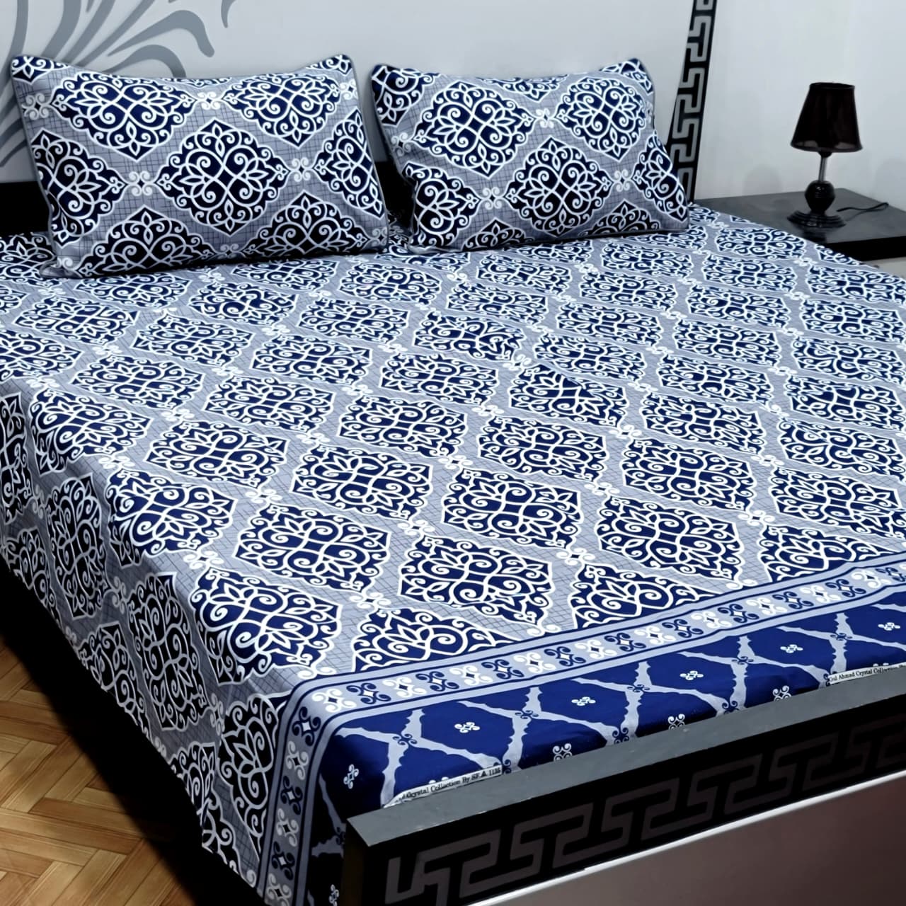 Soft Superior Cotton Printed Bedsheet – Wrinkle-Resistant & Skin-Friendly