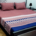 Soft Superior Cotton Printed Bedsheet – Wrinkle-Resistant & Skin-Friendly