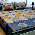 Soft Superior Cotton Printed Bedsheet – Wrinkle-Resistant & Skin-Friendly