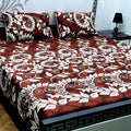 Soft Superior Cotton Printed Bedsheet – Wrinkle-Resistant & Skin-Friendly