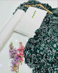 Chicken Kari Embroidered Lawn 3-Piece Suit with Crinkle Chiffon Dupatta