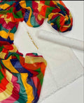 Chicken Kari Embroidered Lawn 3-Piece Suit with Crinkle Chiffon Dupatta