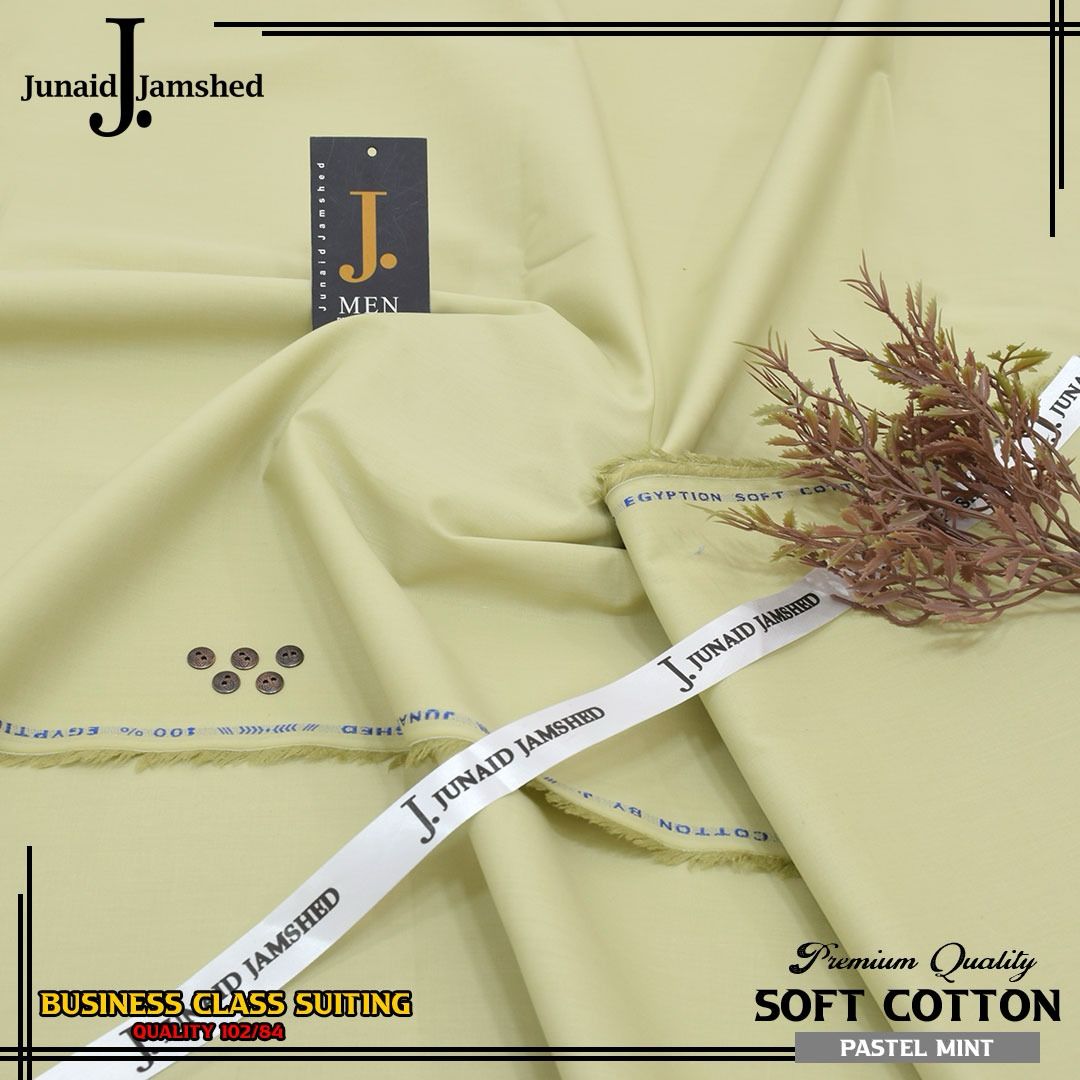 Men’s Soft Cotton Unstitched Suit – Premium Summer Fabric