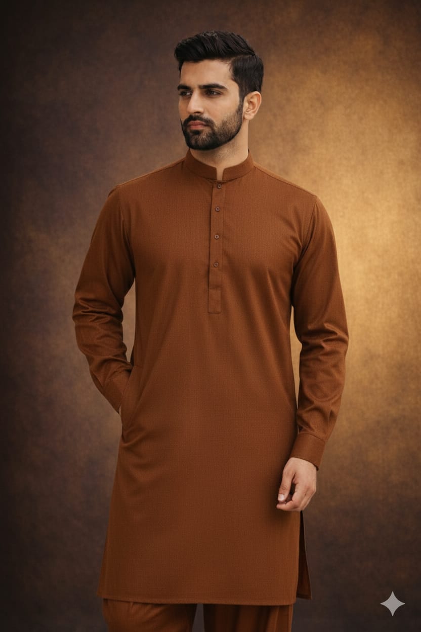 Men’s Unstitched Wash n Wear Suit – Classic Collection