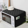Quilted Oven Cover with Four Pockets – 37 x 13 Inches Kitchen Organizer