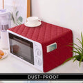 Quilted Oven Cover with Four Pockets – 37 x 13 Inches Kitchen Organizer