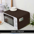 Quilted Oven Cover with Four Pockets – 37 x 13 Inches Kitchen Organizer