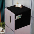 Quilted Fridge Cover with Storage Pockets – Kitchen Organizer