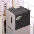 Quilted Fridge Cover with Storage Pockets – Kitchen Organizer
