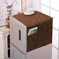 Quilted Fridge Cover with Storage Pockets – Kitchen Organizer