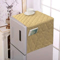 Quilted Fridge Cover with Storage Pockets – Kitchen Organizer