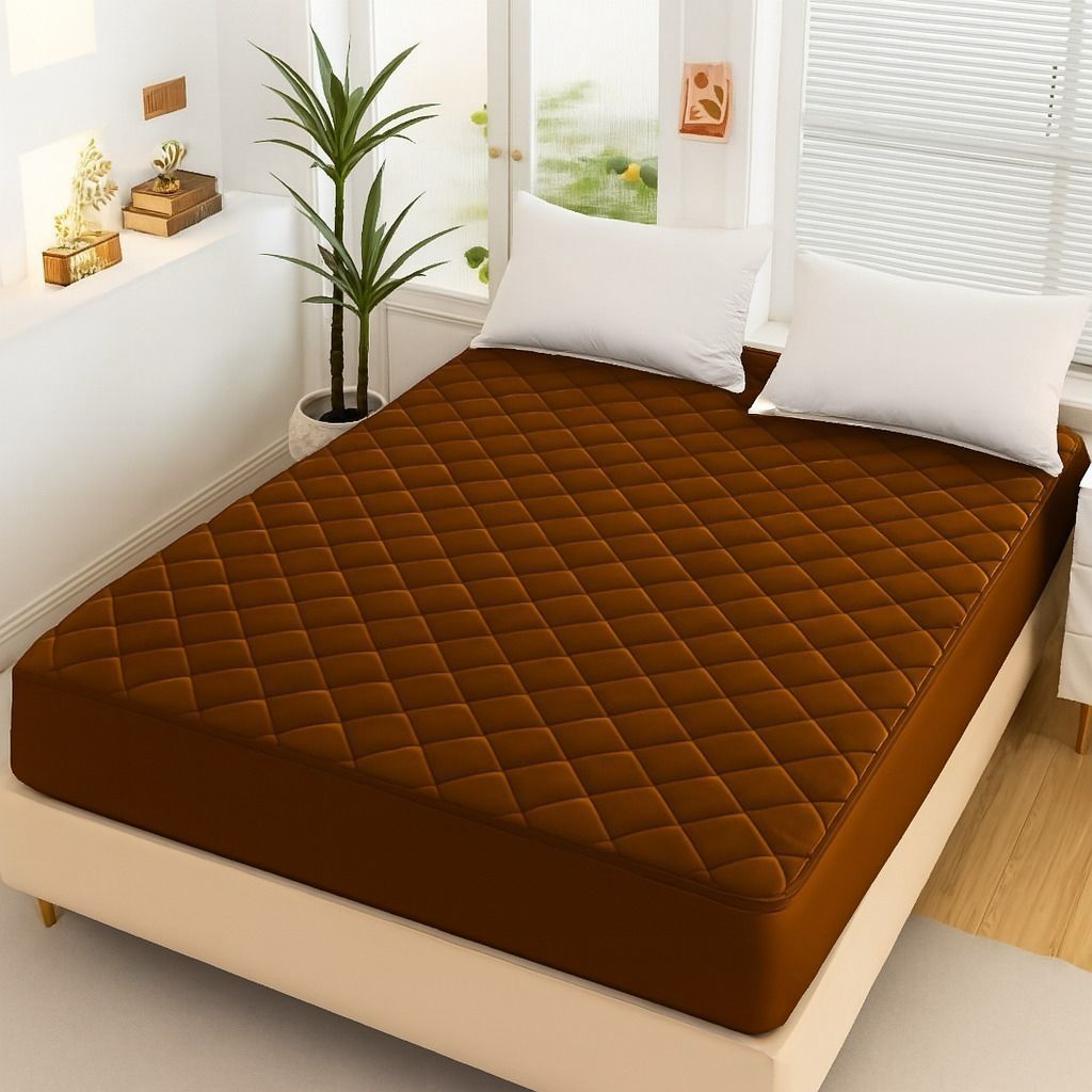 Quilted Mattress Cover – Soft Protective Bedding Cover