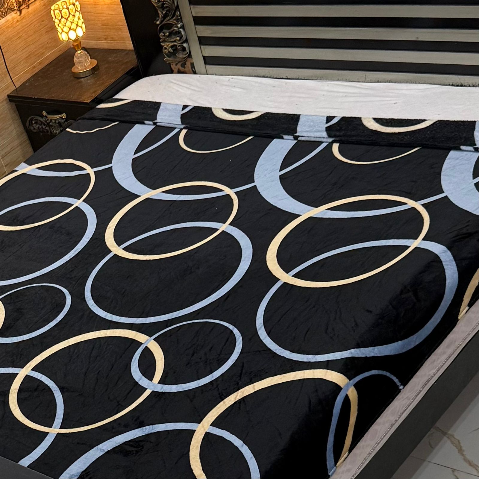 Double Bed Printed AC Blanket Comfort