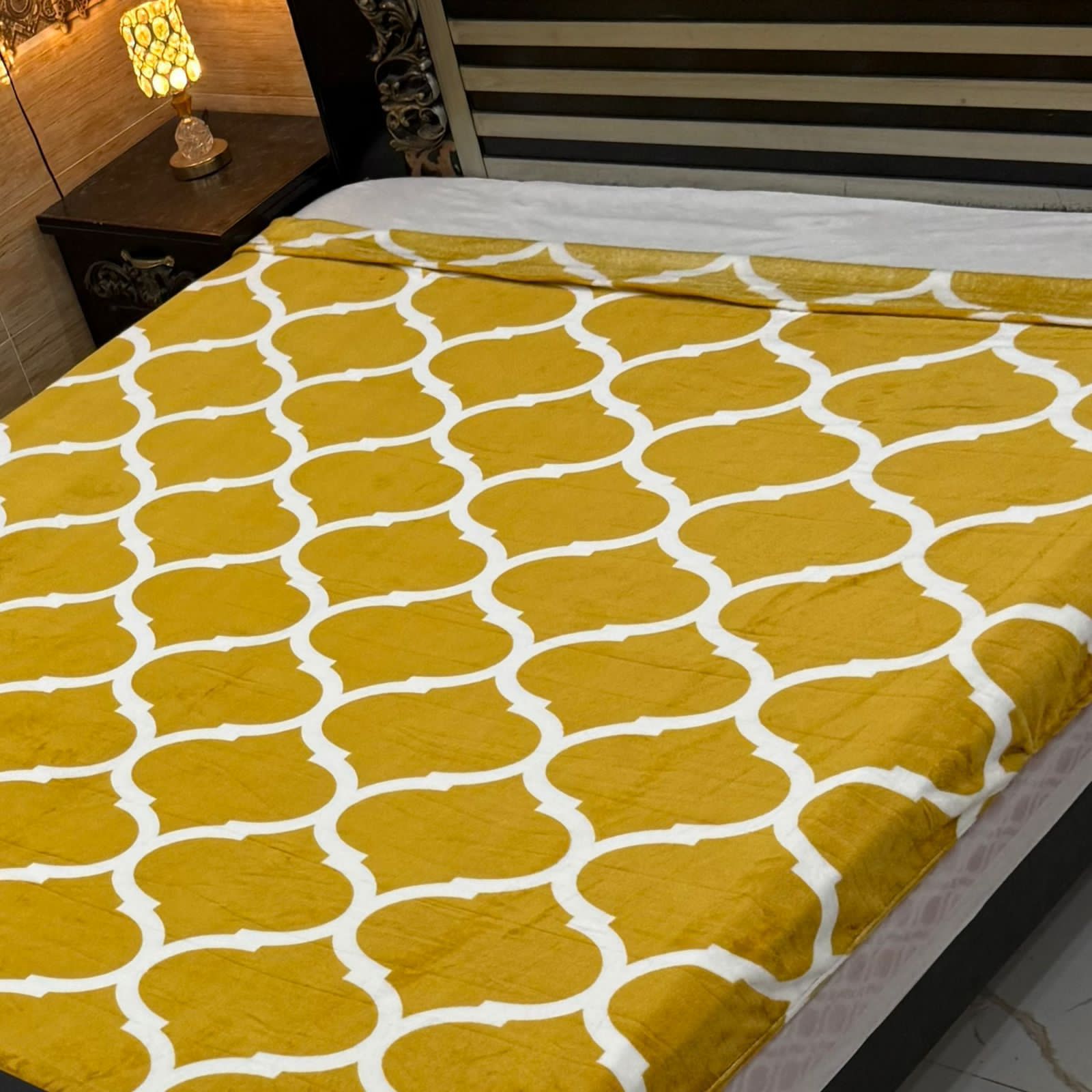 Double Bed Printed AC Blanket Comfort