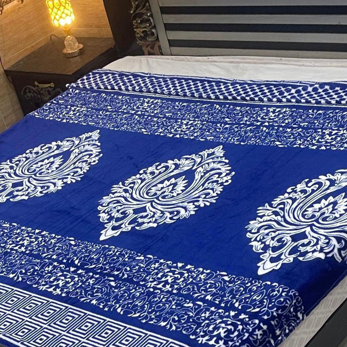 Double Bed Printed AC Blanket Comfort