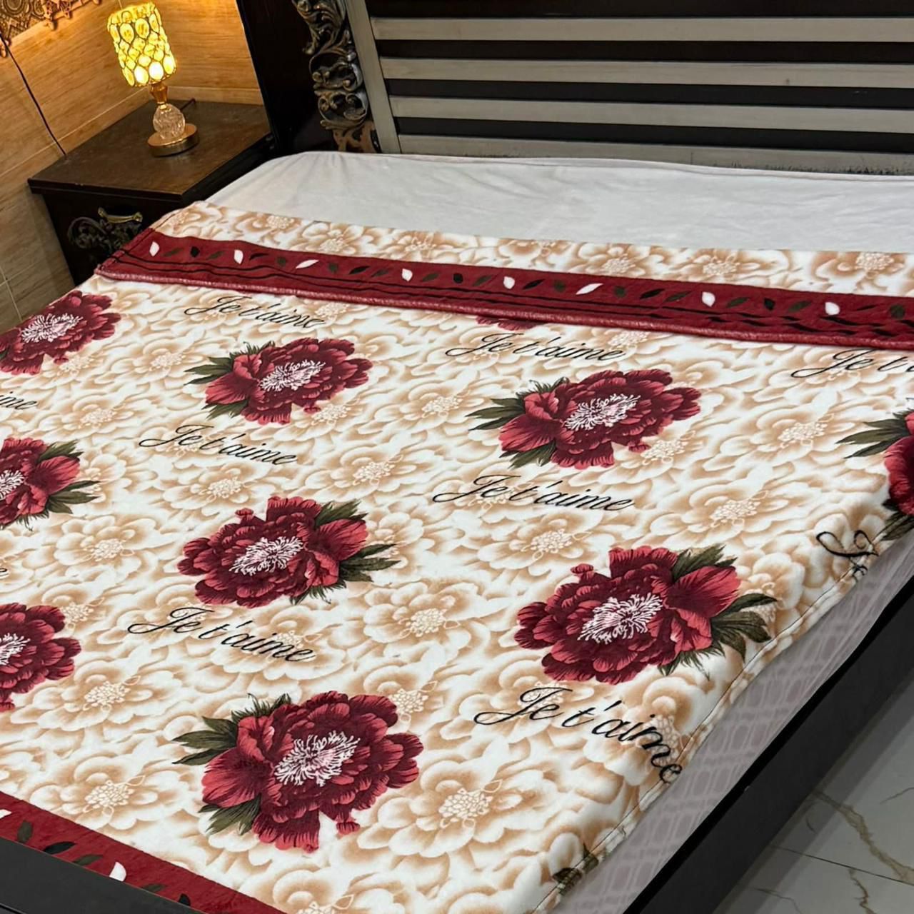 Double Bed Printed AC Blanket Comfort