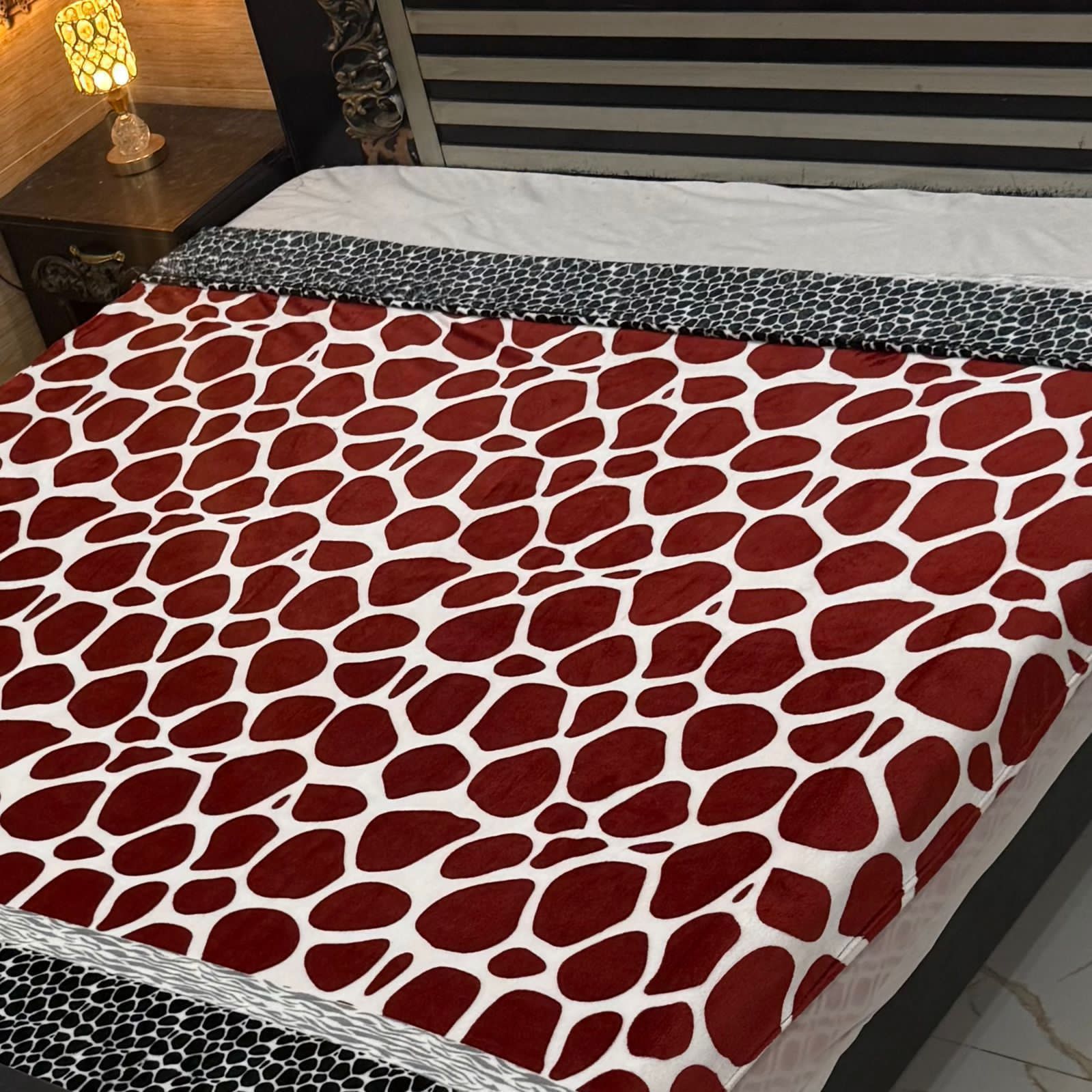 Double Bed Printed AC Blanket Comfort