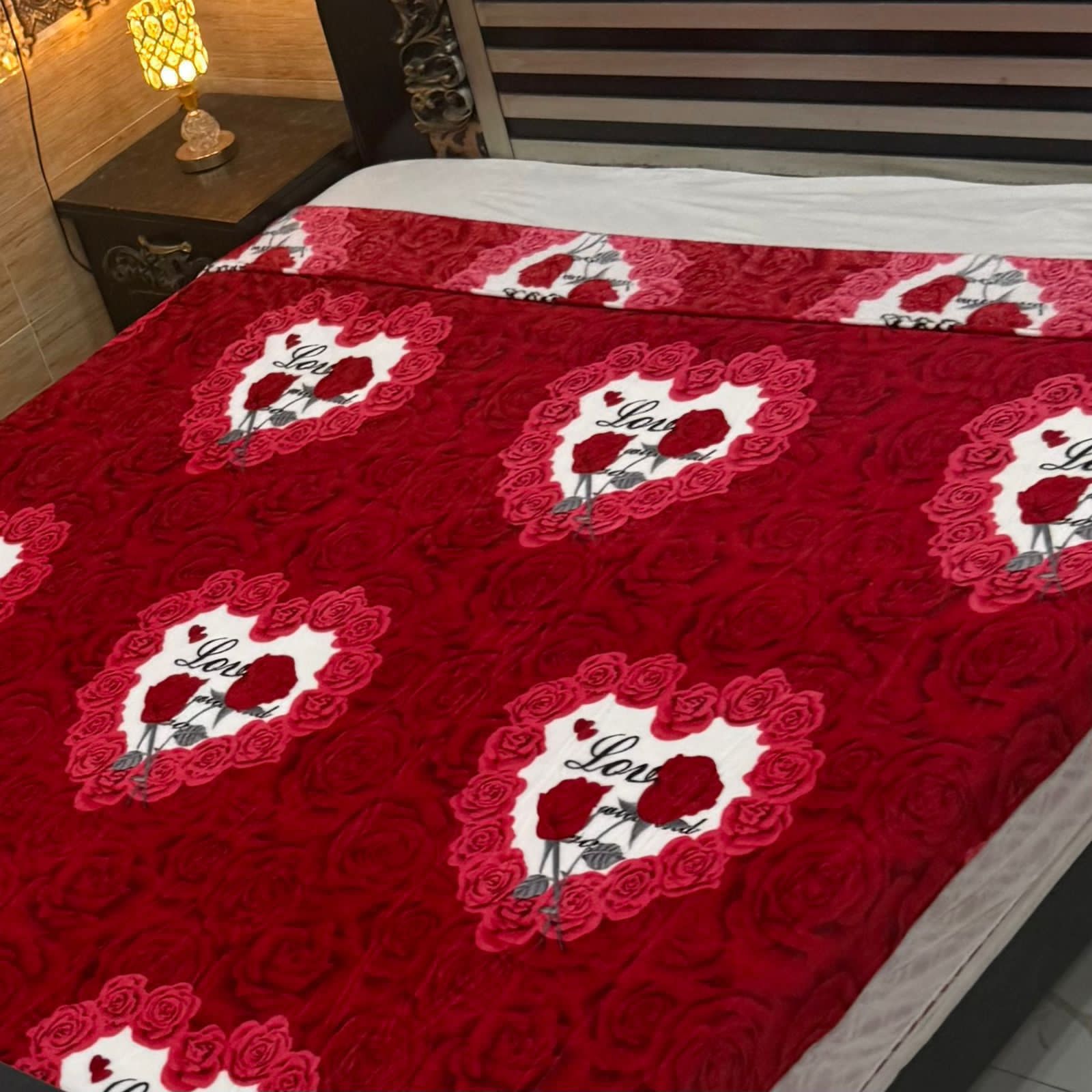 Double Bed Printed AC Blanket Comfort