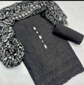Chicken Kari Embroidered Lawn 3-Piece Suit with Crinkle Chiffon Dupatta