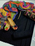 Chicken Kari Embroidered Lawn 3-Piece Suit with Crinkle Chiffon Dupatta