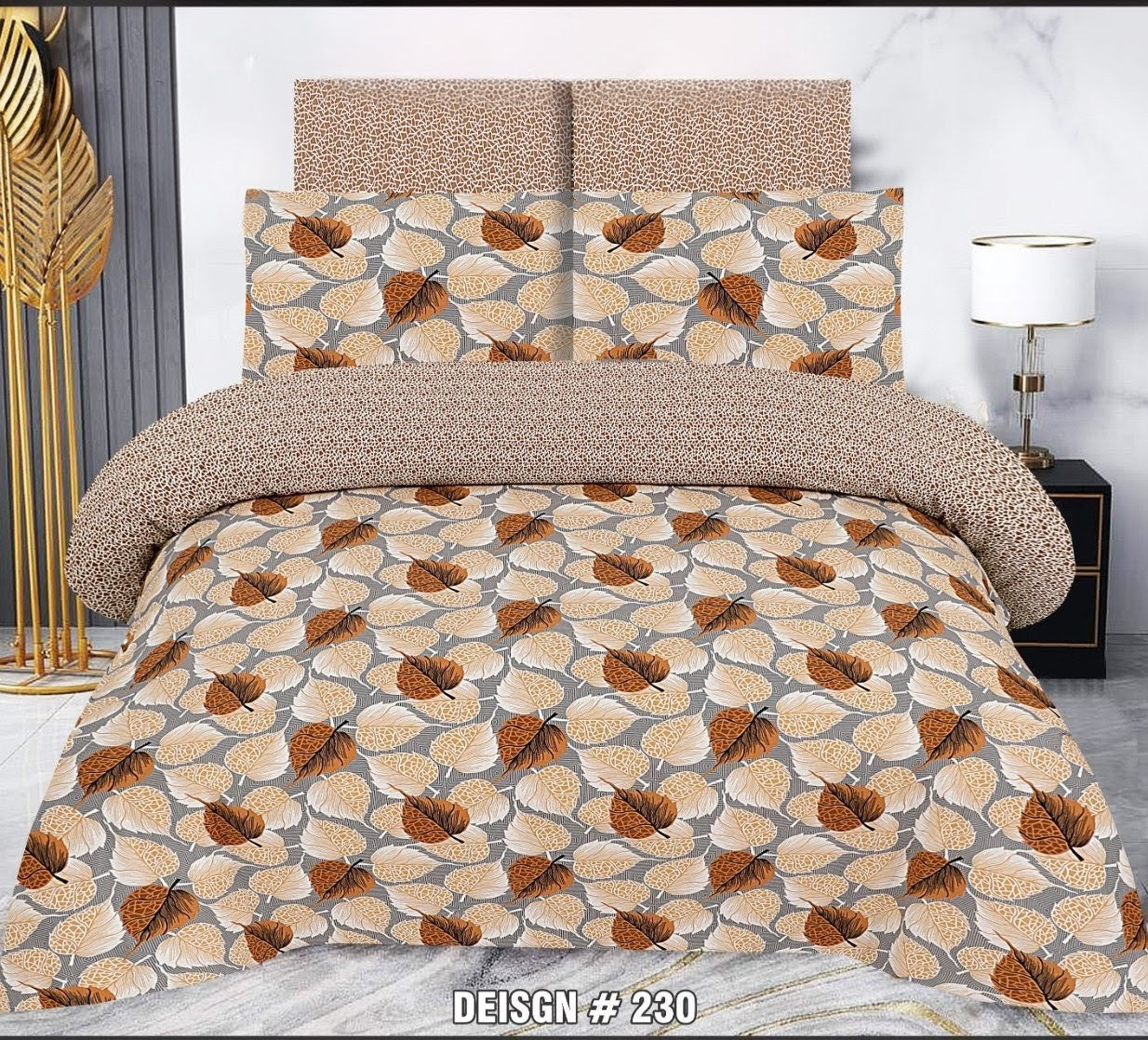 Premium Pure Cotton King Size Bedsheet – Soft, Breathable & Luxury Comfort