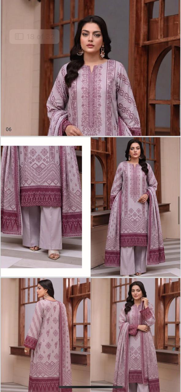 *✨Momina M Prints Lawn 3pc Suit ✨*