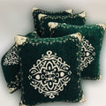 Luxury Velvet Jacquard Cushion Cover – Elegant Soft Decorative Pillow Cover