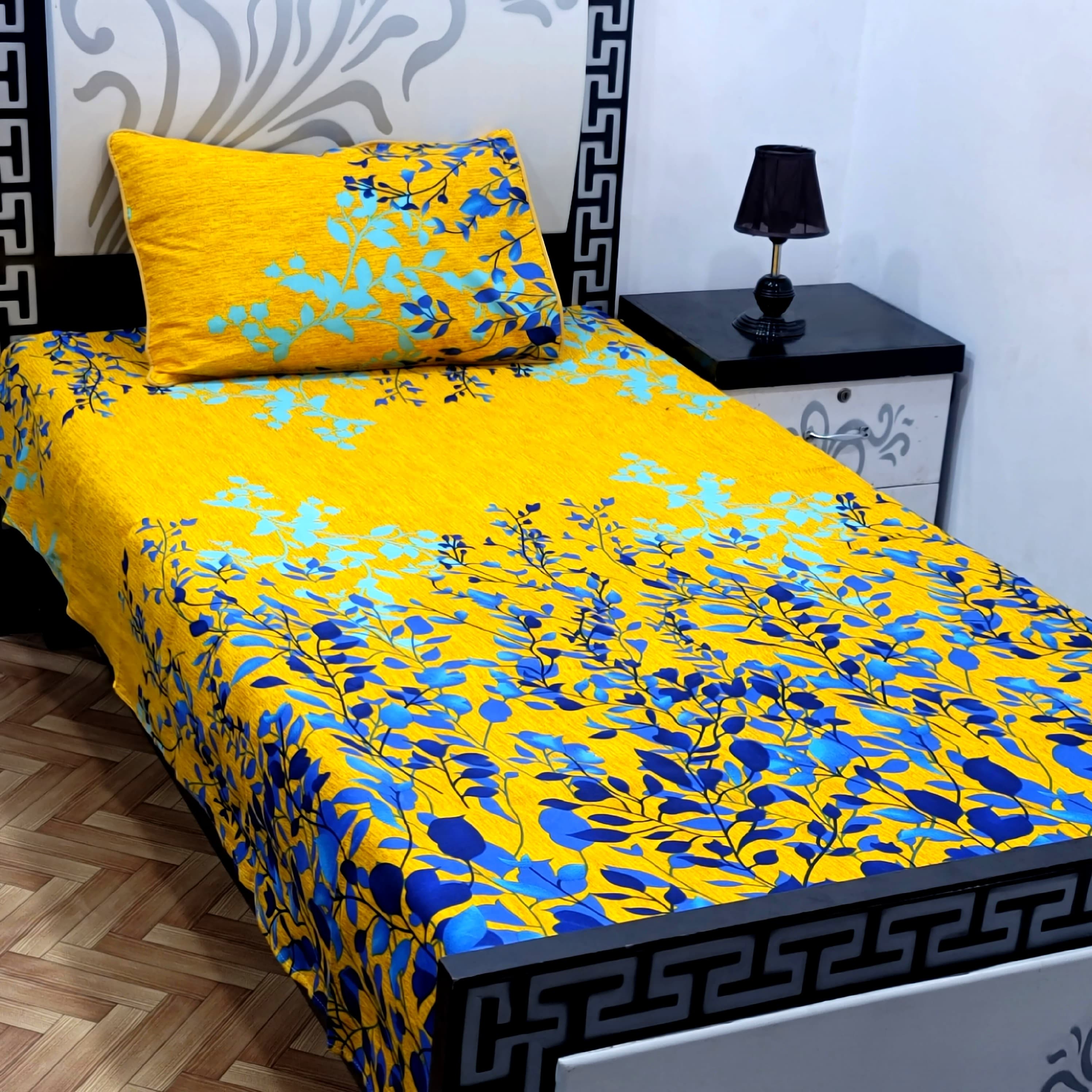Superior Cotton Single Bedsheet Set – Soft & Breathable