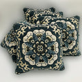 Luxury Velvet Jacquard Cushion Cover – Elegant Soft Decorative Pillow Cover