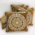 Luxury Velvet Jacquard Cushion Cover – Elegant Soft Decorative Pillow Cover
