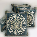 Luxury Velvet Jacquard Cushion Cover – Elegant Soft Decorative Pillow Cover